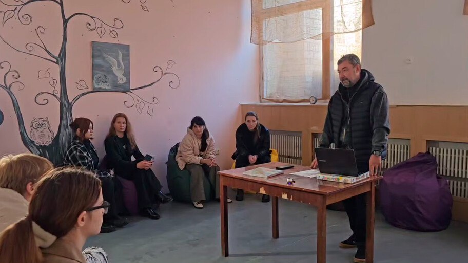 Молодежь Скадовска встретилась с музыкальным продюсером из Санкт-Петербурга