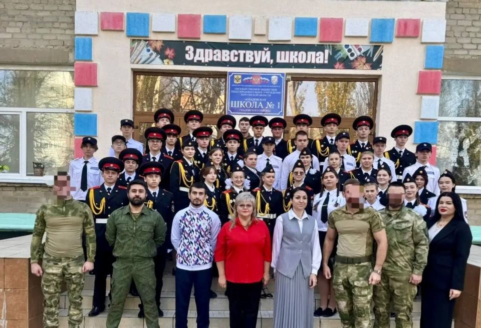 Офицер регионального следственного управления СКР принял участие в торжественном мероприятии «Посвящение в кадеты»