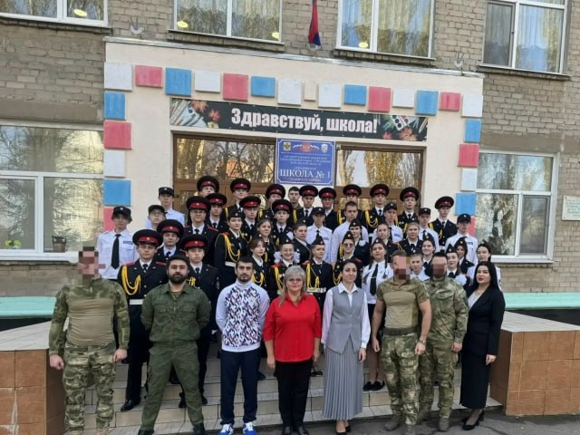 Александр Дудка: Скадовск: церемония вступления учащихся в кадетские классы