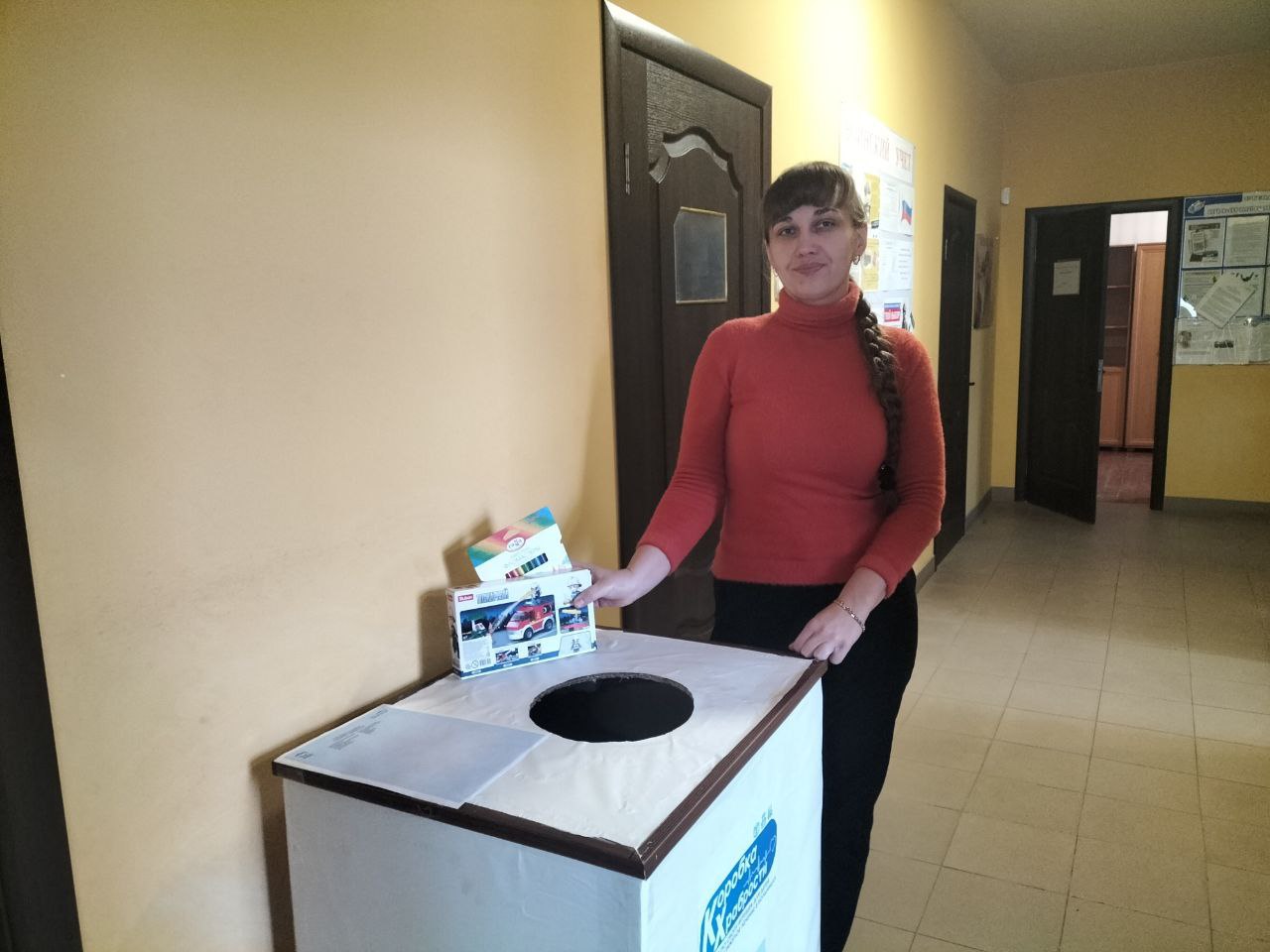 Плавский территориальный отдел присоединился к акции «Коробка храбрости»!