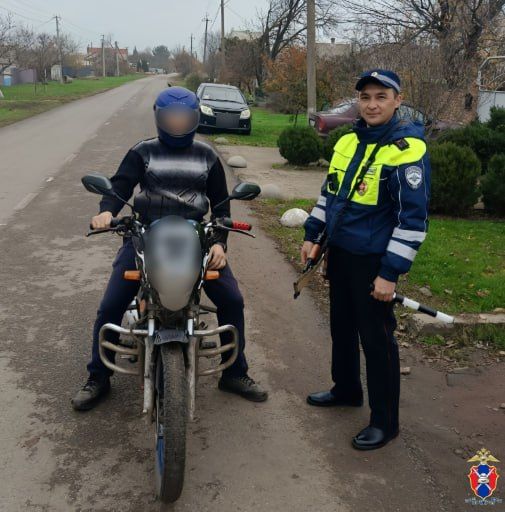 В Чаплынском округе Херсонской области сотрудники Госавтоинспекции провели рейдовое мероприятие