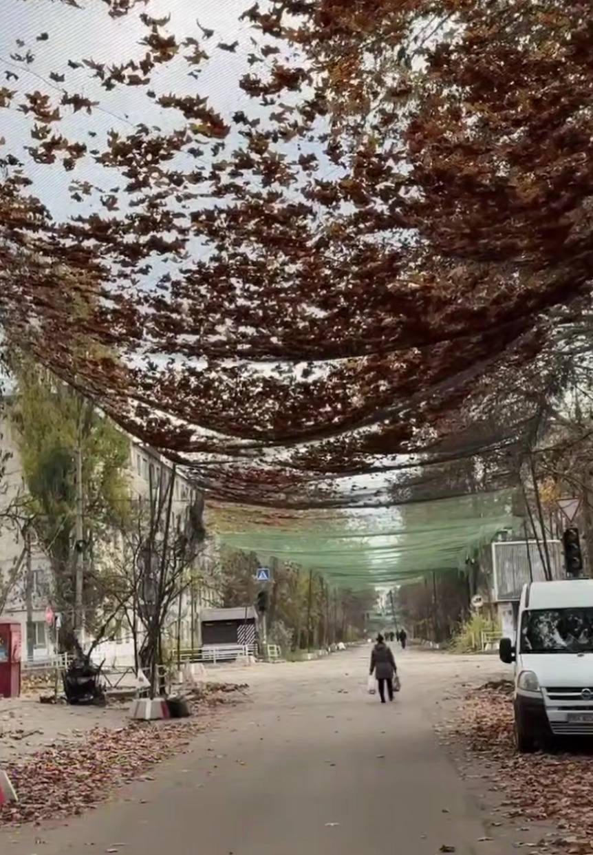 Новые кадры из Днепровского района Херсона Новые кадры из Днепровского района Херсона