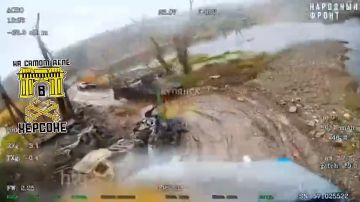 Купянское направление парни жгут технику врага на переправе