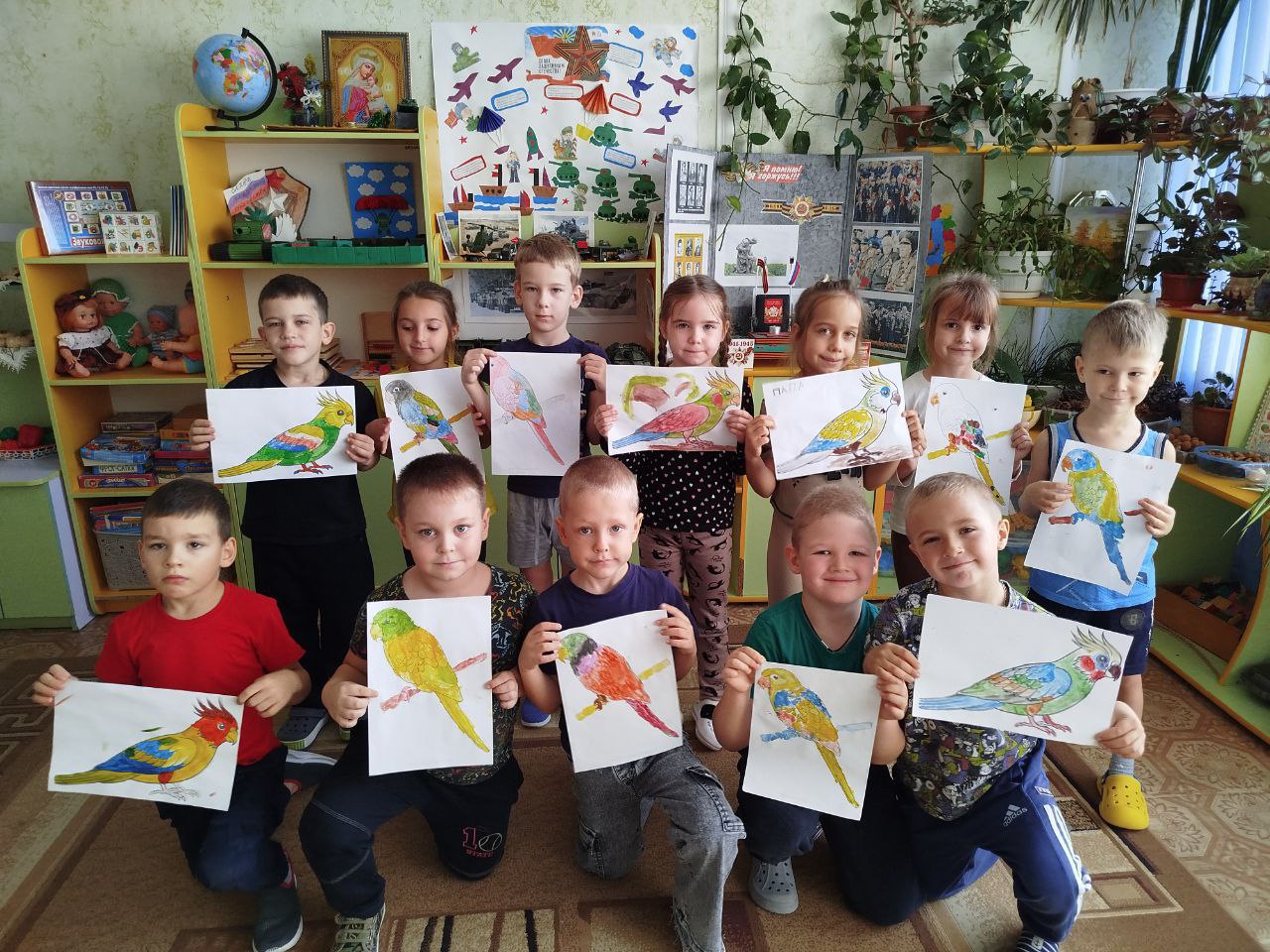 В Скадовском детском саду «Колокольчик» прошло занятие «Знакомство с декоративными птицами» В Скадовском детском саду «Колокольчик» прошло занятие «Знакомство с декоративными птицами»