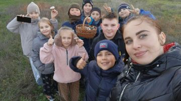 Грибной ликбез на природе прошел в селе Семихатка