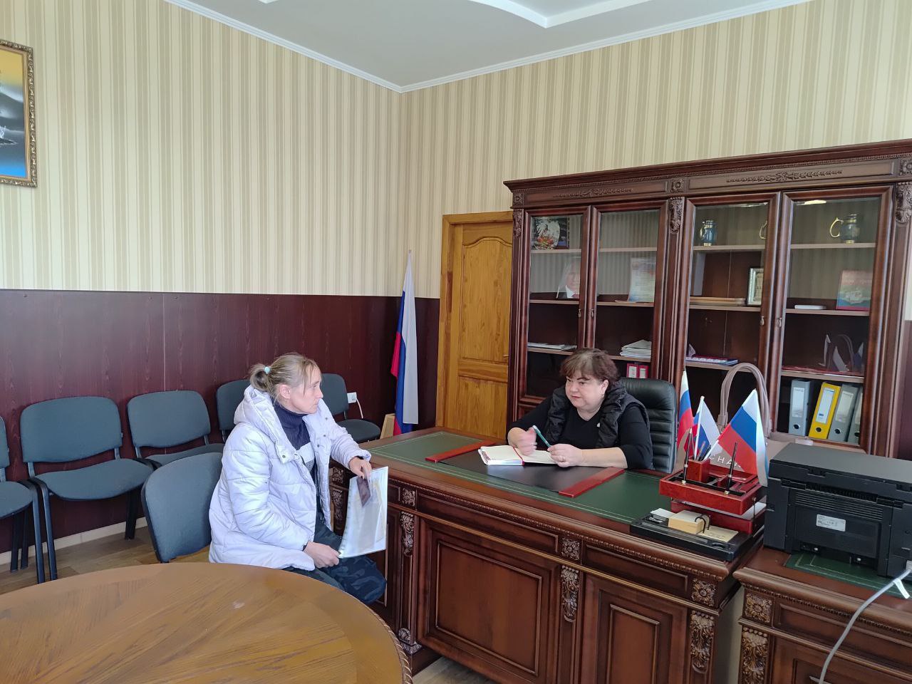 Диалог с жителями: прием граждан в Круглоозерском сельском поселении