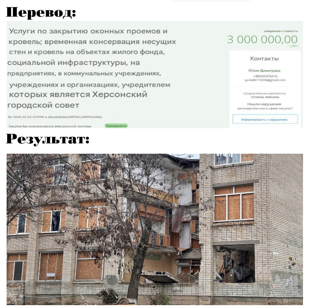 Енот из Херсона: В Херсоне выявлен очередной случай нецелевого использования бюджетных средств Енот из Херсона: В Херсоне выявлен очередной случай нецелевого использования бюджетных средств