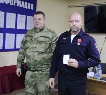 Начальник ГУТ МВД РФ посетил подразделение транспортной полиции на Херсонщине