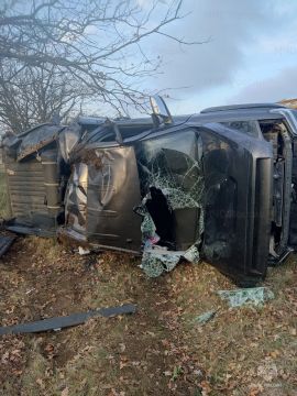 Спасатели Херсонской области ликвидировали последствия ДТП в Чаплинском муниципальном округе