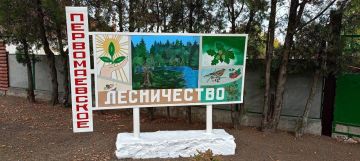 Обновили аншлаги в Первомаевском лесничестве