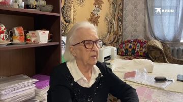 80-летняя Светлана Ивановна отправляет свои стихи на передовую