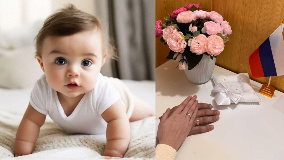 В Чаплинском ЗАГСе состоялись юбилейные регистрации брака и рождения