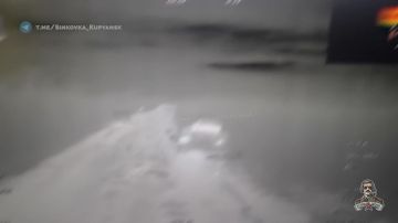 Новые огненные кадры работы наших дронов