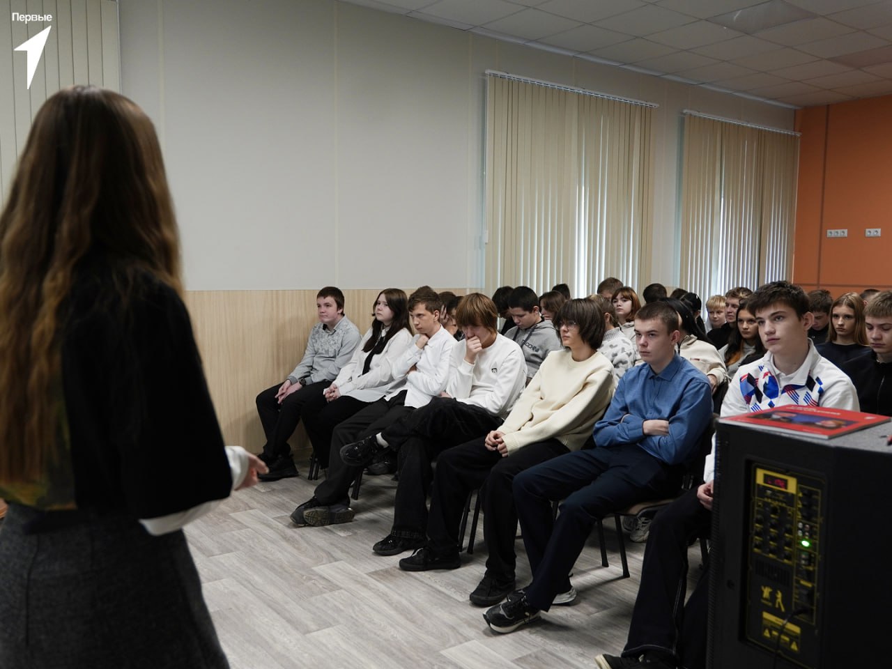 Специалисты Движения Первых встретились с активистами Генической школы № 4 Специалисты Движения Первых встретились с активистами Генической школы № 4