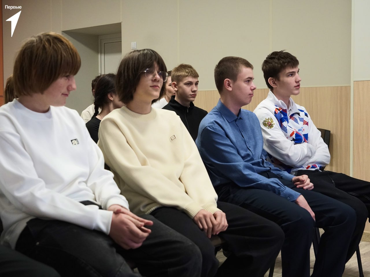 Специалисты Движения Первых встретились с активистами Генической школы № 4 Специалисты Движения Первых встретились с активистами Генической школы № 4