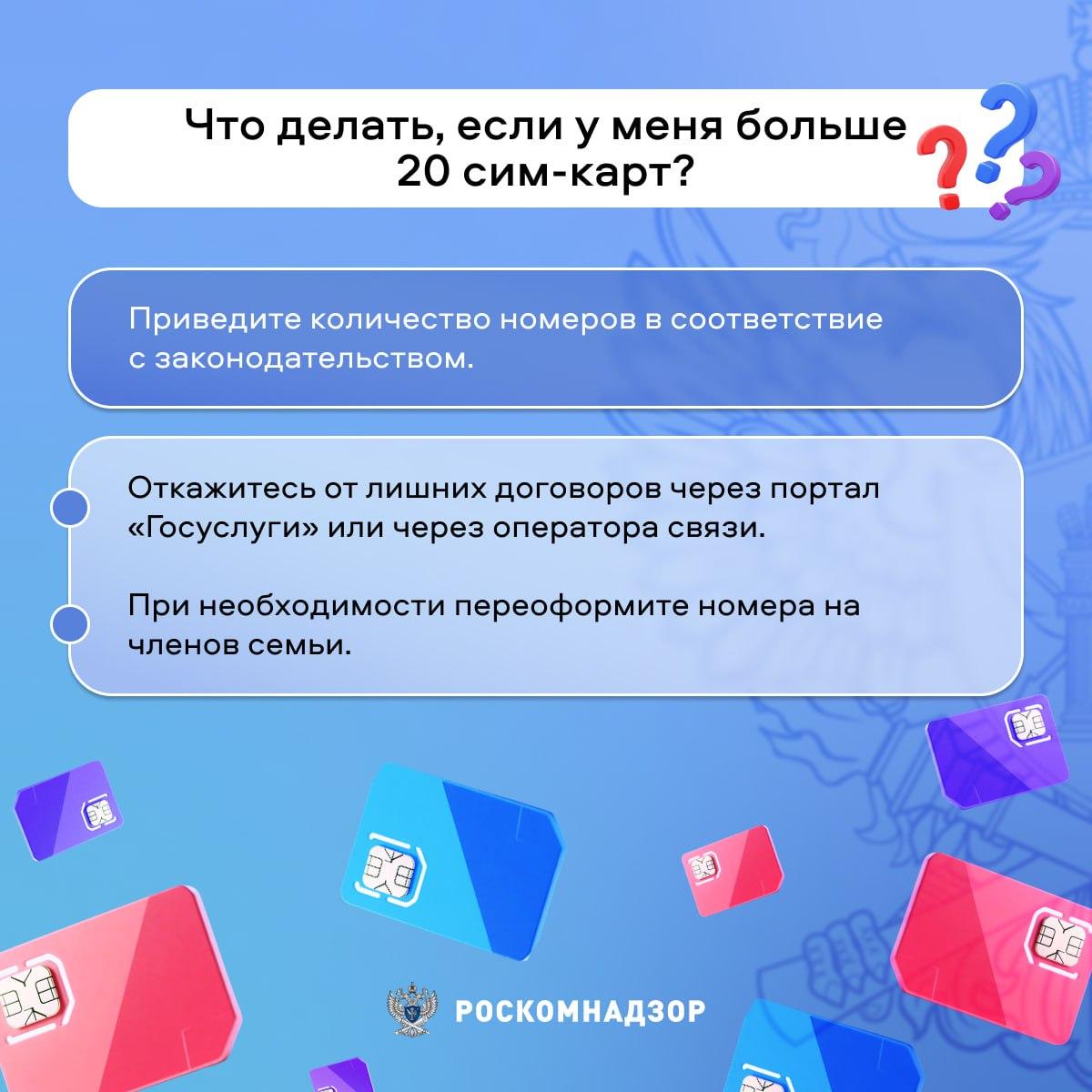 Как проверить количество сим-карт и защитить себя от рисков Как проверить количество сим-карт и защитить себя от рисков