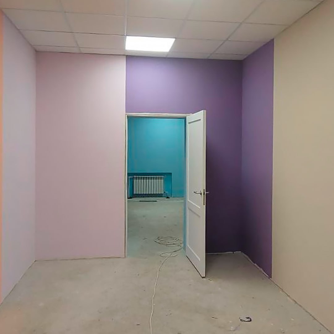 Псковские строители завершают капитальный ремонт в детском саду в Геническом муниципальном округе Псковские строители завершают капитальный ремонт в детском саду в Геническом муниципальном округе