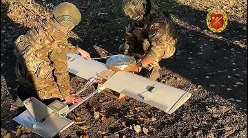 Расчет ударного дрона "Молния-2" уничтожили пункт управления БпЛА ВСУ на правом берегу Днепра