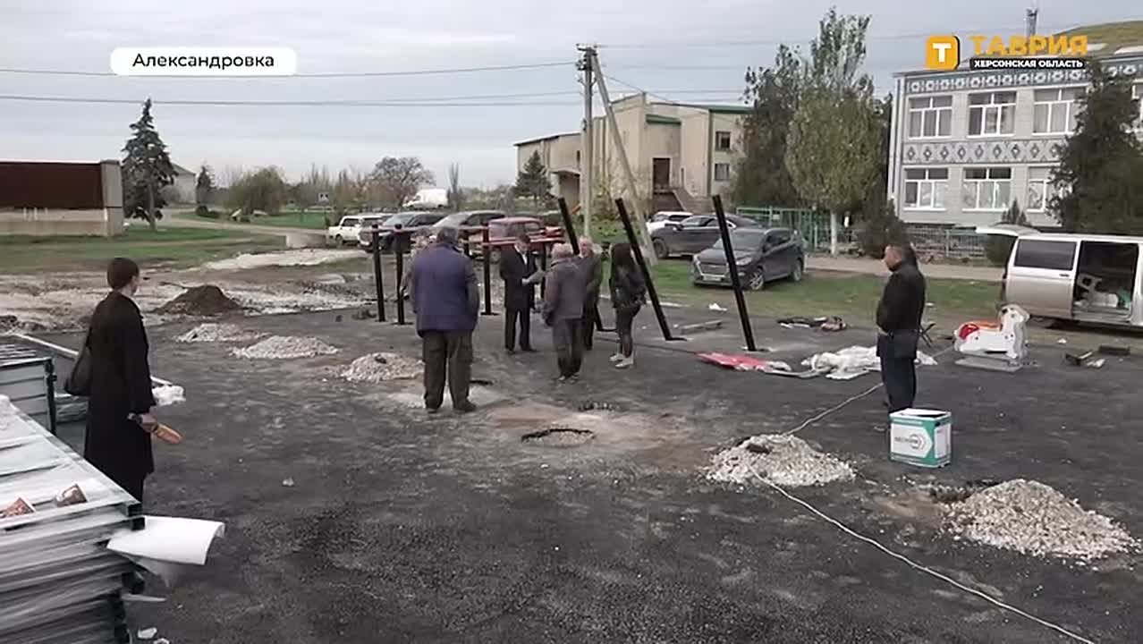 В Александровской школе Каланчакского округа состоялся показ фильма "Группа крови" о детях войны