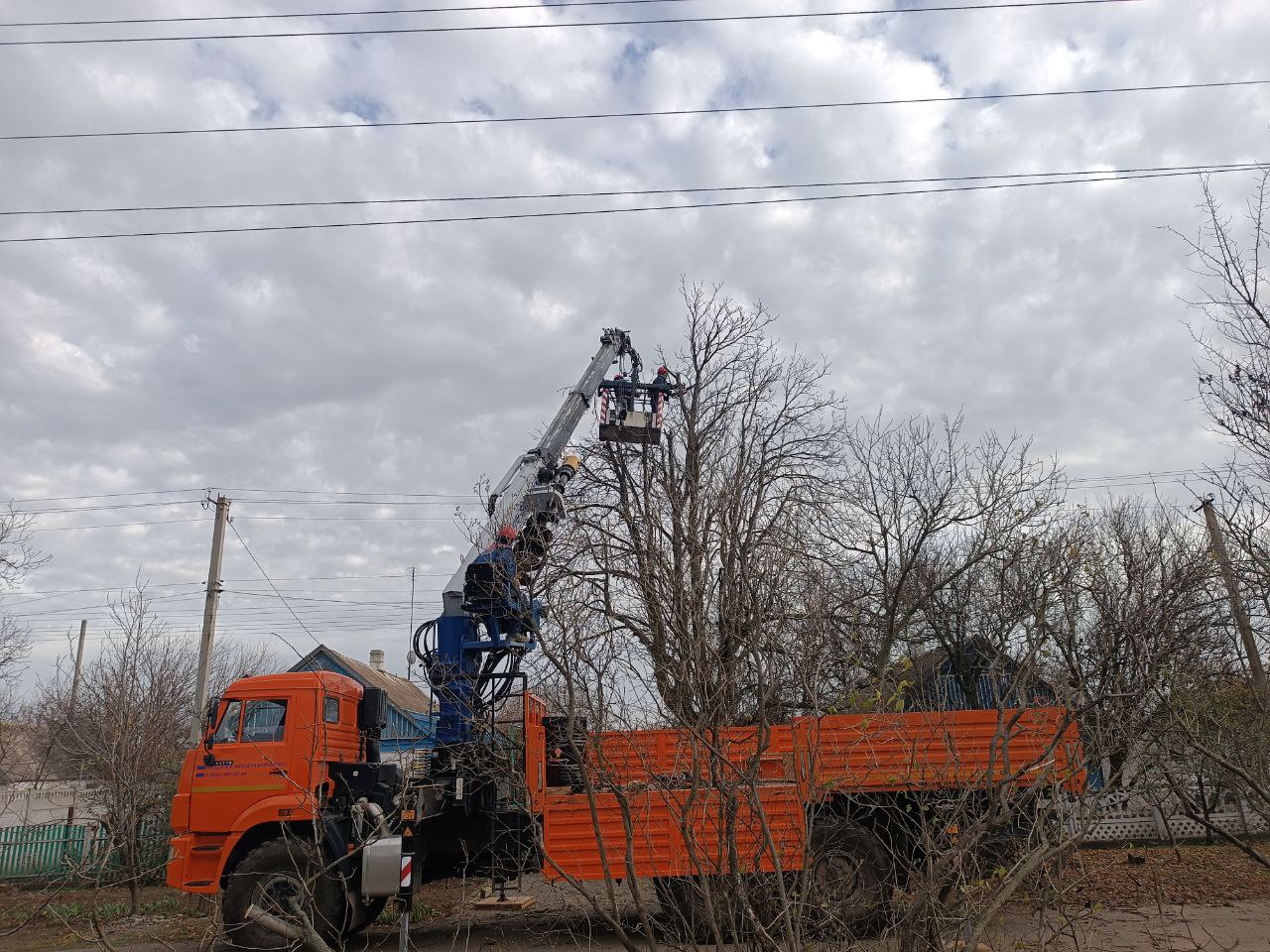 Расчистка трасс ВЛ в Ивановском районе! Расчистка трасс ВЛ в Ивановском районе!