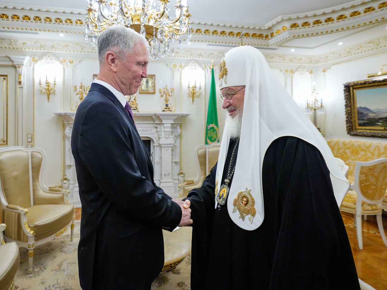 Владимир Сальдо: Поздравляю Святейшего Патриарха Московского и всея Руси Кирилла с днём рождения!