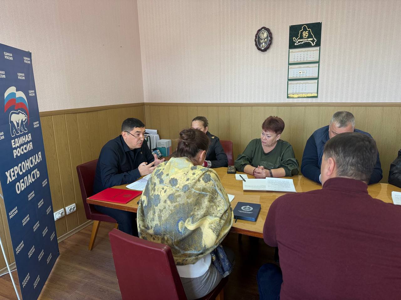 Энвер Абдураимов: Состоялось заседание Местного политического совета Каланчакского отделения партии «Единая Россия» Энвер Абдураимов: Состоялось заседание Местного политического совета Каланчакского отделения партии «Единая Россия»