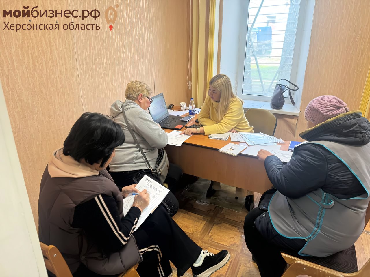 21 ноября команда Центра «Мой Бизнес» провела выездную консультацию в пгт