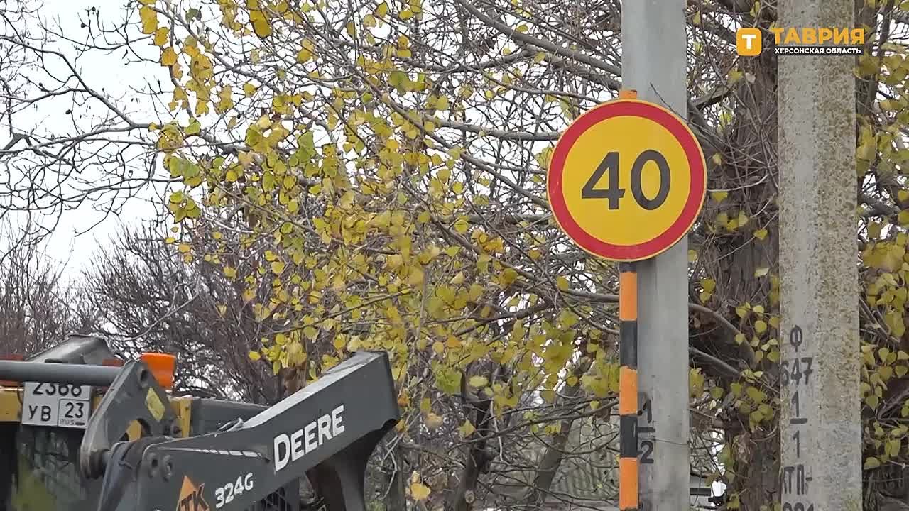 Геническ: восстановление улицы Суворова выходит на финальный этап