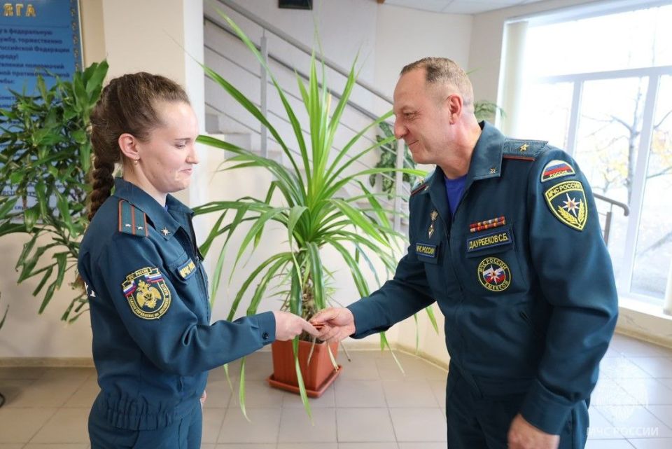 В Главном управлении МЧС России по Херсонской области состоялась церемония награждения личного состава В Главном управлении МЧС России по Херсонской области состоялась церемония награждения личного состава