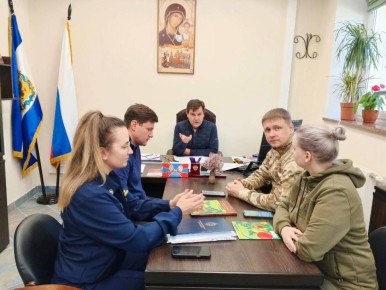 Сегодня провел встречу с руководителем Всероссийского студенческого корпуса спасателей Евгением Козеевым