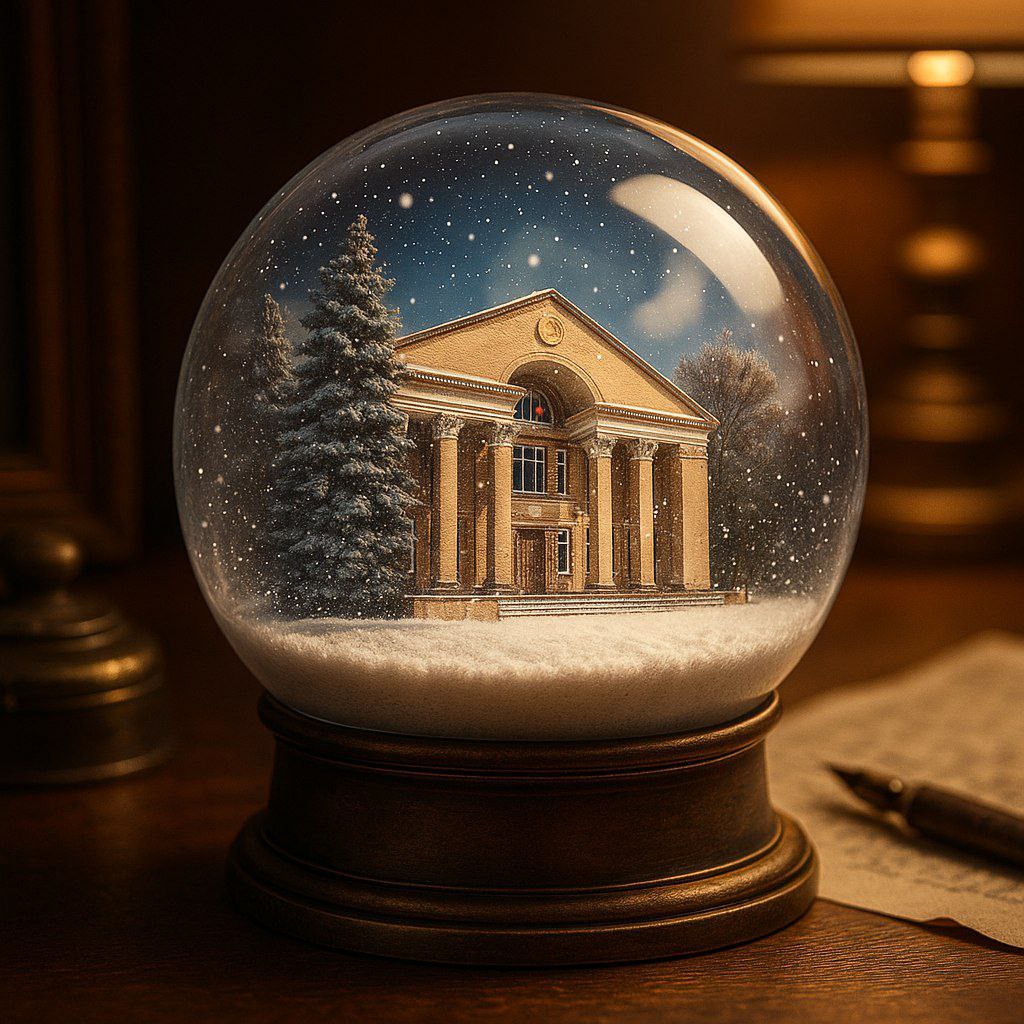 Превращаем любимые места Каховки в снежные шары с помощью ИИ