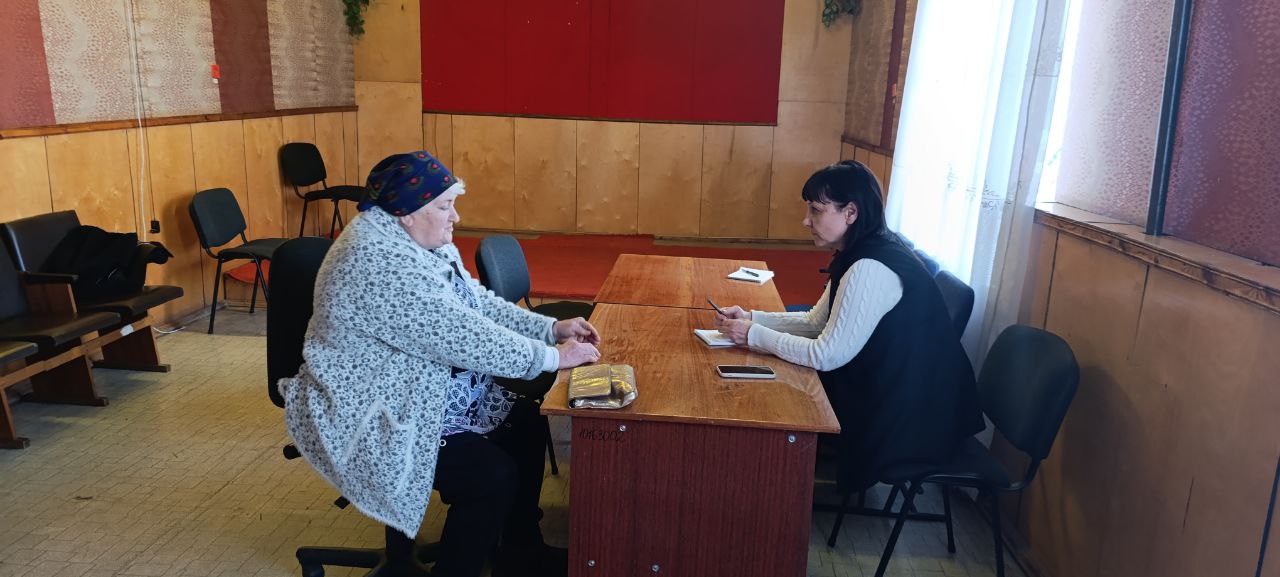 Состоялся выездной приём граждан в с. Ровное Генического муниципального округа!