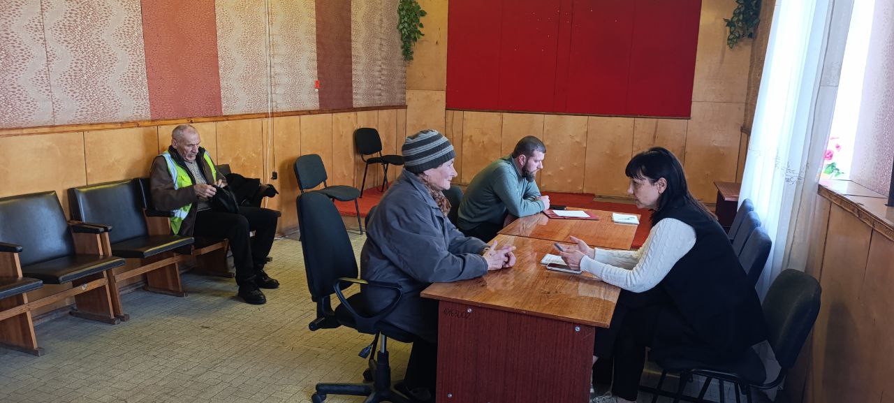 Состоялся выездной приём граждан в с. Ровное Генического муниципального округа! Состоялся выездной приём граждан в с. Ровное Генического муниципального округа!