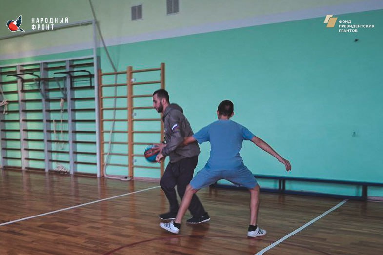 В Приморской школе Скадовского района состоялась тренировочная игра по баскетболу