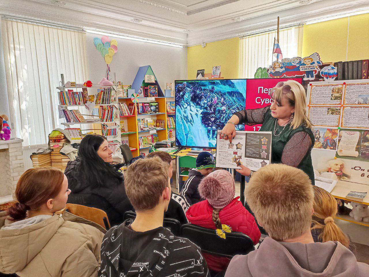 Ко Дню рождения великого русского полководца Александра Суворова в учреждениях культуры Каховского округа прошёл ряд мероприятий