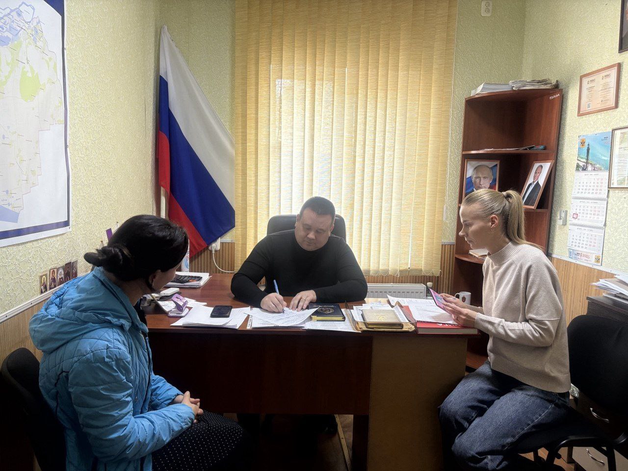 Виталий Титаренко: Прием граждан в Новофедоровском сельском поселении Виталий Титаренко: Прием граждан в Новофедоровском сельском поселении