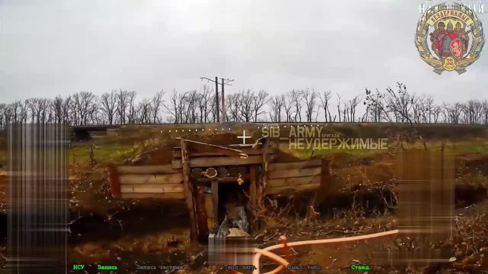 Работа расчёта БПЛА бригады Неудержимые по пехоте 32 ОМБр