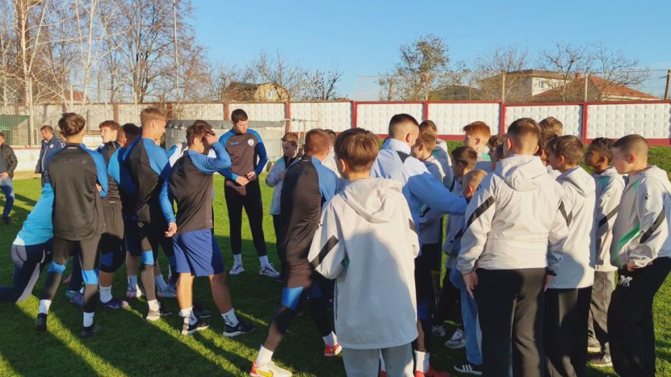 Нашу базу снова посетили юные футболисты из Херсонской области