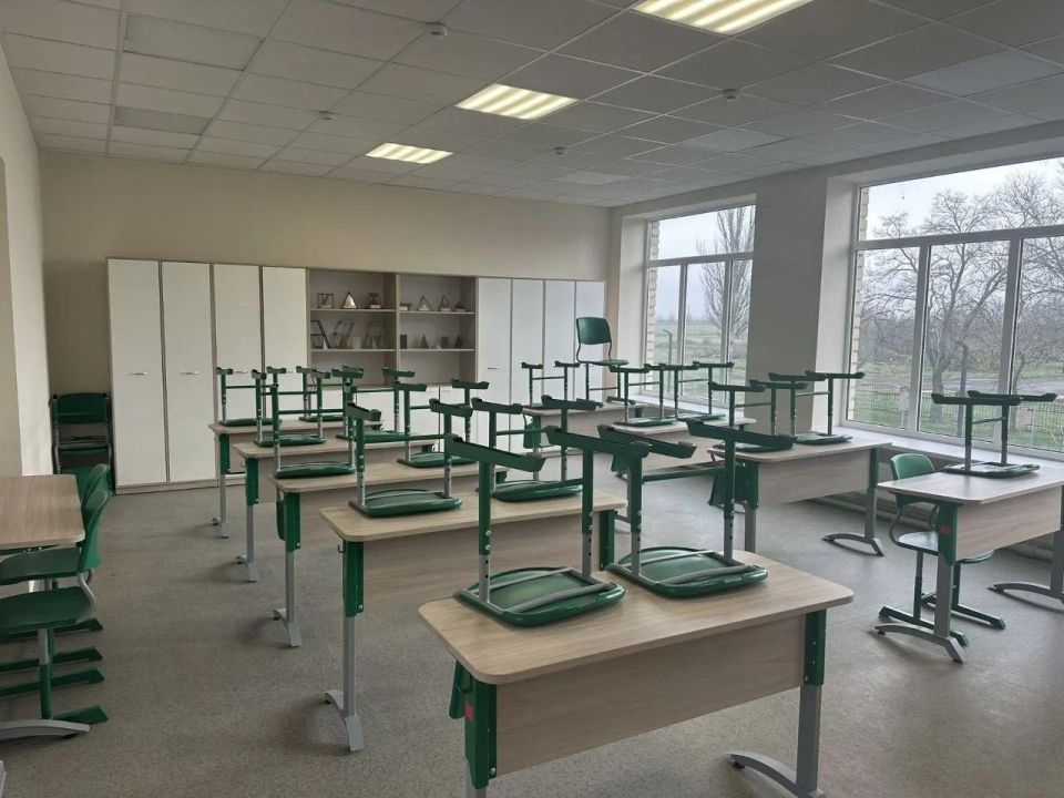 Адыгея завершила основной этап ремонта в Вольновской школе Адыгея завершила основной этап ремонта в Вольновской школе