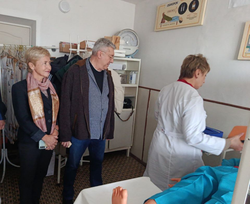 Рабочая встреча в Геническом медколледже: курс на развитие Рабочая встреча в Геническом медколледже: курс на развитие