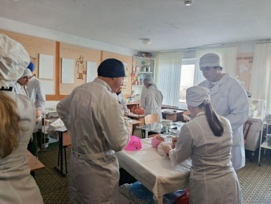 Рабочая встреча в Геническом медколледже: курс на развитие