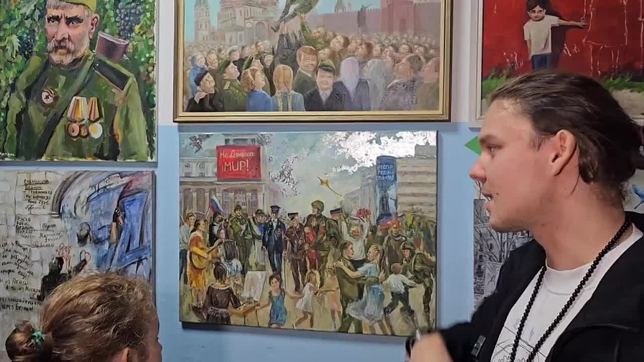 Александр Дудка: В Скадовске открылась Международная выставка «Искусство и мир: Великая Победа Жизни»