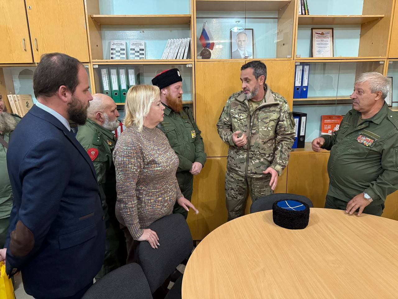 На Херсонщине состоялась встреча с Виталием Кузнецовым, казачьим генералом, атаманом Всероссийского казачьего общества На Херсонщине состоялась встреча с Виталием Кузнецовым, казачьим генералом, атаманом Всероссийского казачьего общества