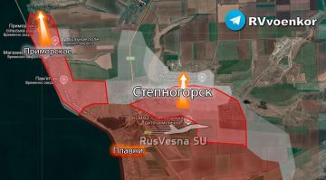 Десант занял большую часть Степногорска и добивает врага в Приморском, наступая на Запорожском фронте!