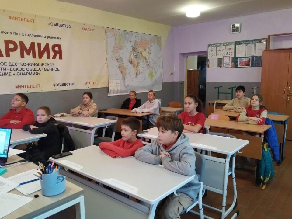 Экологический урок для юнармейцев прошел в Скадовском округе Экологический урок для юнармейцев прошел в Скадовском округе
