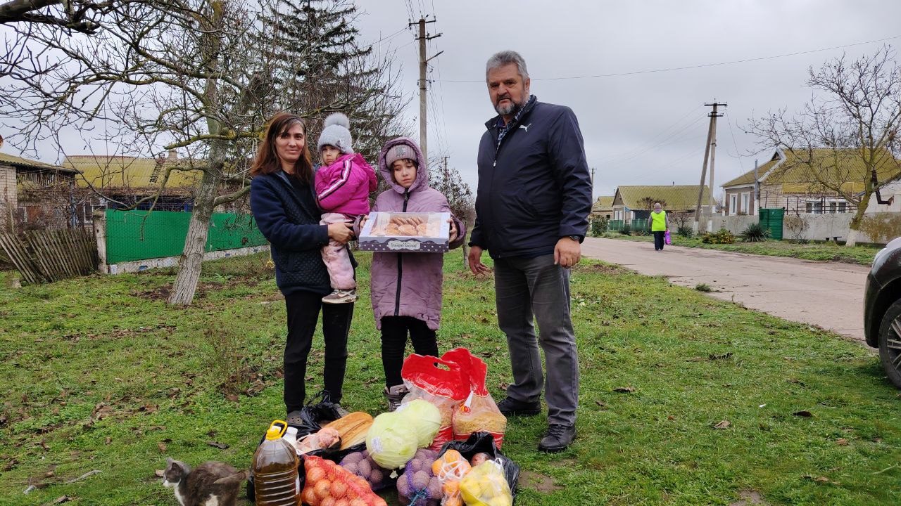 Александр Дудка: Продуктовая помощь многодетной семье