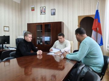 Рязанцы провели рабочую встречу с главой Верхнерогачикского муниципального округа