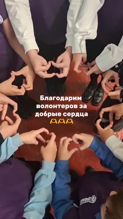 Сердца, полные добра: "Орлята России" поздравили волонтёров Чаплинской школы №1 с их праздником!