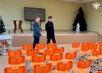 В Азовском и Геническе готовят к открытию школы и поликлинику после капремонта