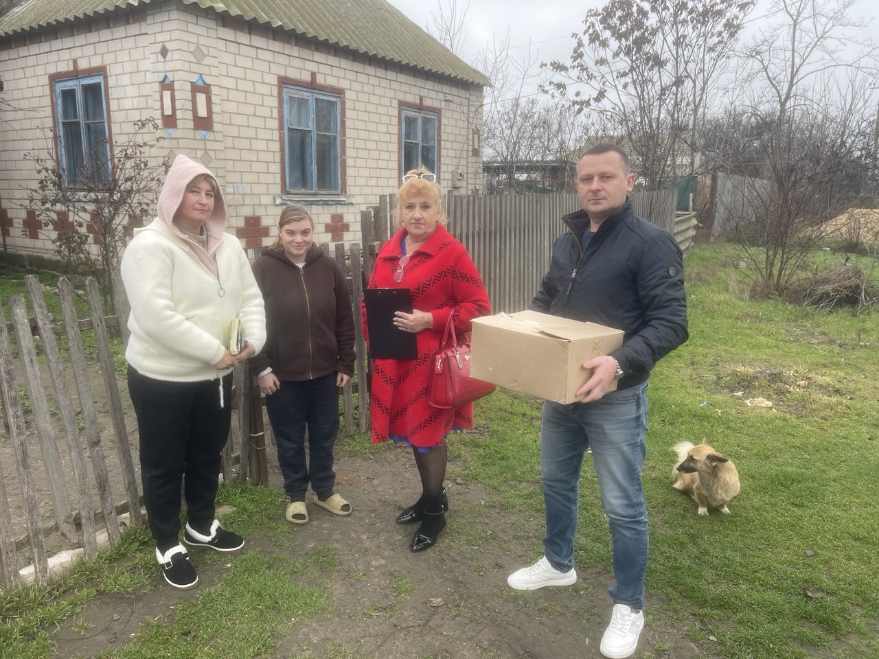 Александр Дудка: Помощь семьям в Скадовском округе: выездные мероприятия Александр Дудка: Помощь семьям в Скадовском округе: выездные мероприятия